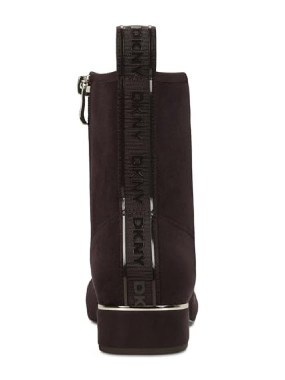 DKNY Vaider Square Toe Block Heel Booties Brown Size 8.5 NWT - Picture 3 of 4